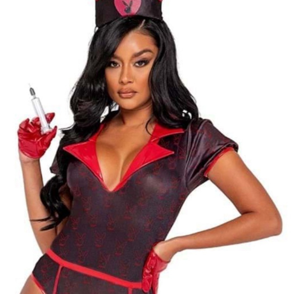 NEW Playboy Women's Sexy RN Costume - Picture 3 of 5